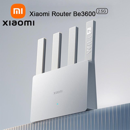 Xiaomi Router BE3600 WiFi 7 mit 2.5G Anschluss in Weiß