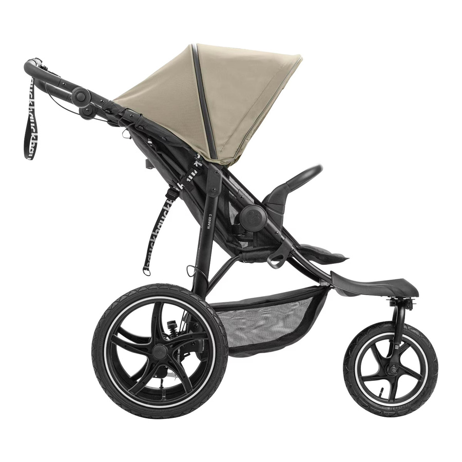 Hauck Kinderwagen Runner 3 Buggy Offroad Jogger in Grün mit Federung - Bild 2