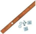 Triton Erdungsschiene 42HE in Braun (RAX-ZL-X42-X1) - Bild 1