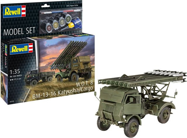 Revell W.O.T. 8 BM-13-16 Katyusha/Cargo, Modellset, 1:35 - Bild 1