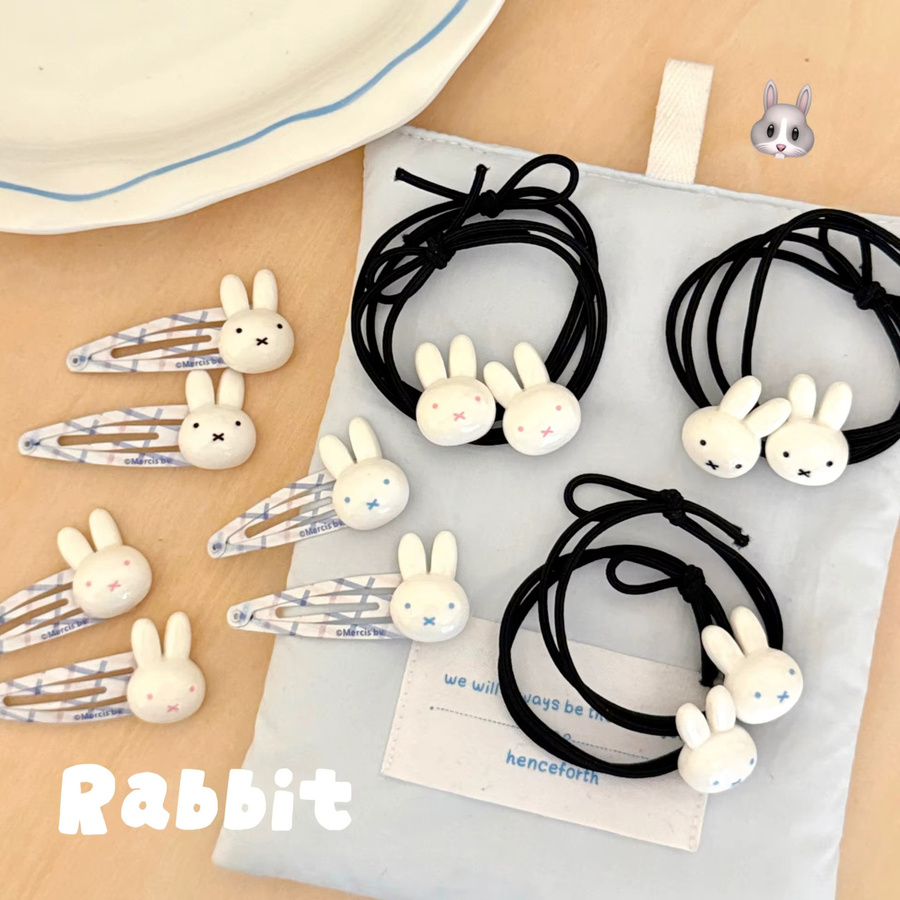 Miffy Kaninchen BB Haarspangen, 2/12 Stück, Haarklammern - Bild 2