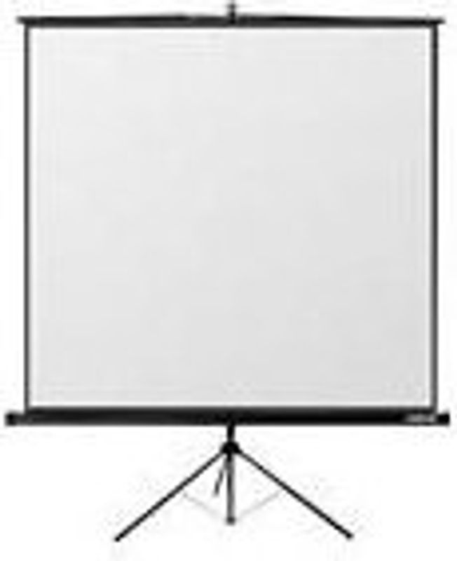Reflecta CrystalLine Tripod Projektionsbildschirm mit Stativ, Matte White, B: 220,6 cm, Format 1:1 - Bild 2