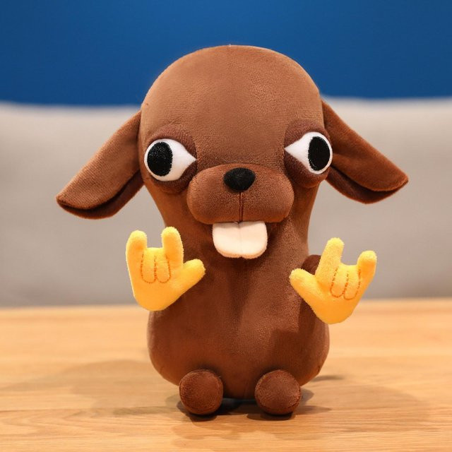Yiran toy Lustige Hässliche Chihuahua Plüschpuppe, Stofftier, 40cm - Bild 1