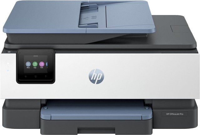 HP Officejet Pro 8135e All-in-One Multifunktionsdrucker in Blau und Weiß mit Drucken, Scannen und Kopieren sowie Wi-Fi, Bluetooth und USB-Anschluss - Bild 1