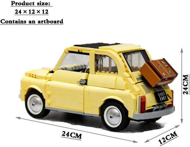 LEGO Creator Klassisches Gelbes Automodell, Bausteine, 960 Teile, ab 14 Jahren - Bild 1