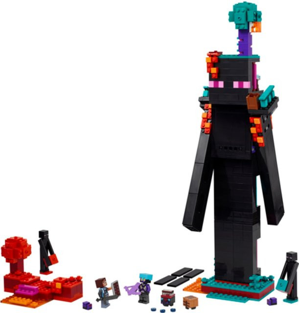 LEGO Minecraft Der Enderman-Turm Konstruktionsspielzeug ab 9 Jahren - Bild 3