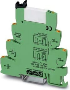Phoenix Contact PLC-RPT- 24DC/21 Interfacerelais 24 V/DC 6 A 1 Wechsler, Grün - Bild 1