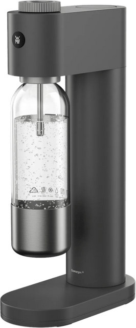 WMF Element One Trinkflasche aus Glas und Edelstahl in Anthrazit - Bild 1