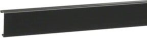 Hager Tehalit Sockelleistenkanal Oberteil SL 200552 in Anthrazit, Länge: 200 cm - Bild 1