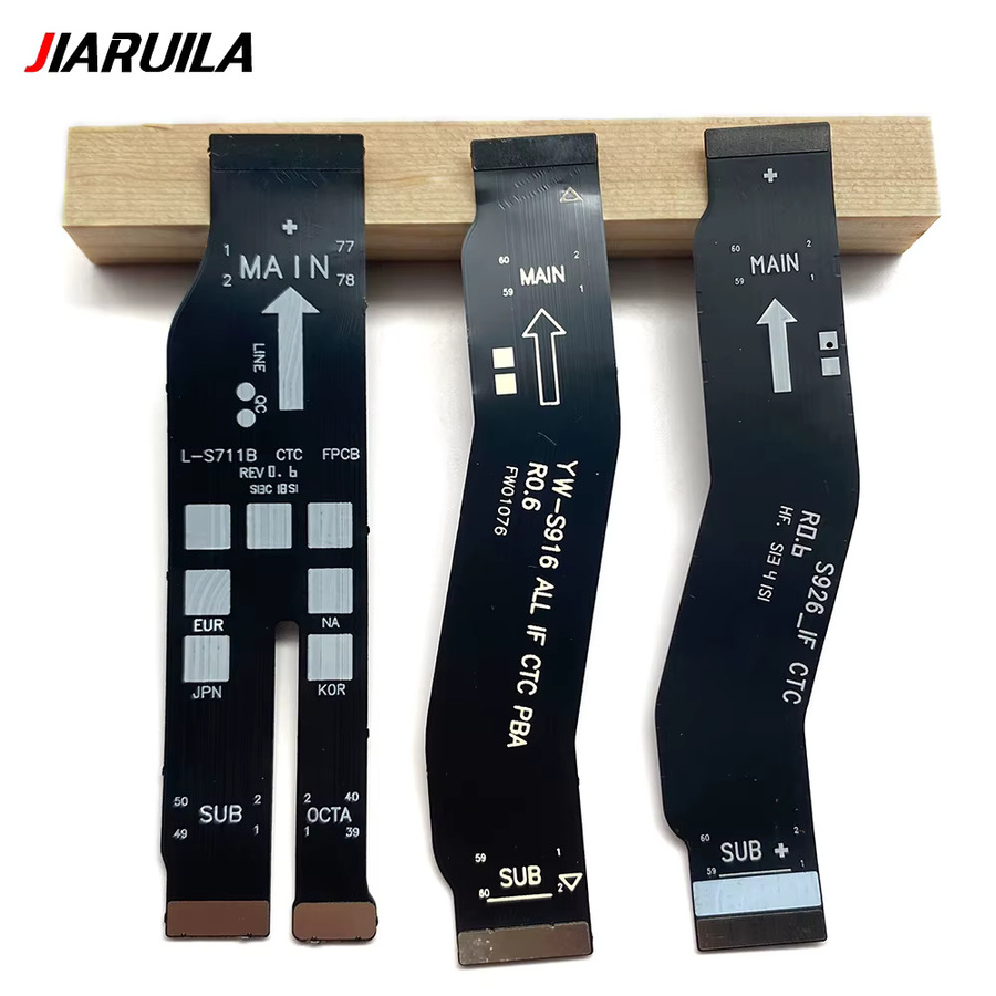 50 Stück Samsung S24 S24 Plus S24 Ultra Ersatzteil Set: FPC LCD Display Verbindung, Wi-Fi Signal Antenne und USB Mainboard Flex Kabel Band in Schwarz - Bild 3