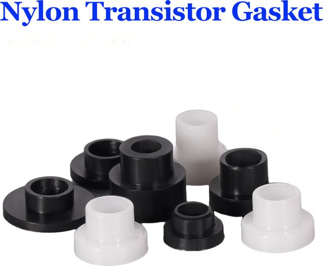 T-förmige Nylon-Unterlegscheiben und Kunststoff-Abstandshalter für M2 bis M16 als Isolierung und Dichtung - Bild 1