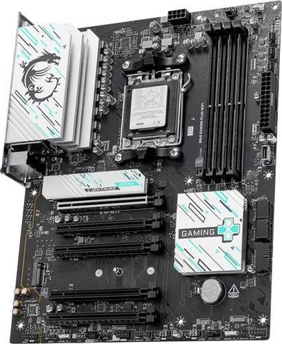 MSI B840M GAMING PLUS WIFI6E Mainboard mit AMD AM5 Sockel, Micro-ATX Formfaktor, DDR5 und WiFi6E in Schwarz - Bild 1