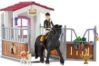 Schleich Horse Club Pferdebox mit Tori & Princess Spielfiguren-Set - Bild 1