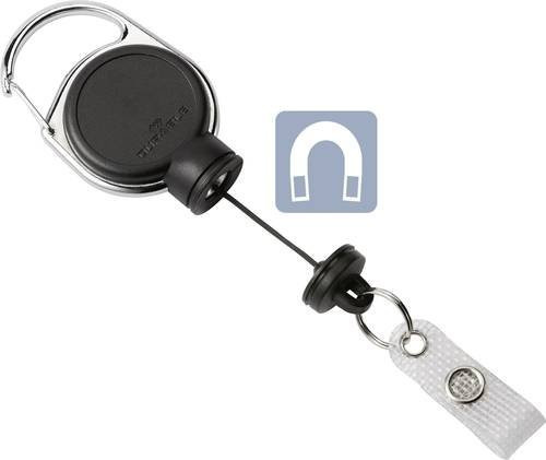 Durable Jojo Extra Strong Ausweishalter mit Clip, Schwarz, Länge: 60 cm - Bild 1