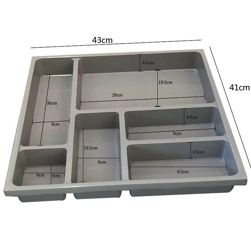 Skylundent Professionals Schubladentrenner aus Kunststoff in Grau für Krankenhausbüros, Büroschränke und Dental-Trolleys - Bild 1
