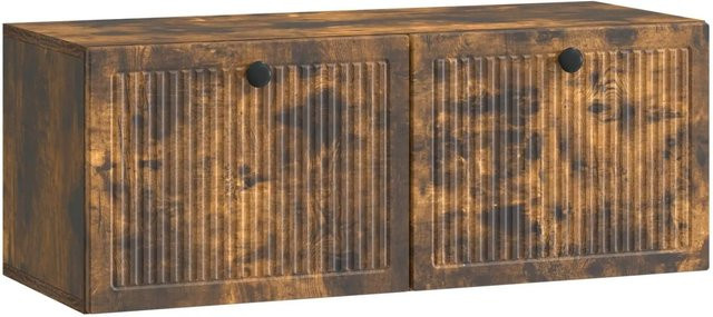 vidaXL Wandmontierter TV-Schrank Modern in Eiche Braun B: 78,5 cm, T: 31 cm, H: 30 cm - Bild 1