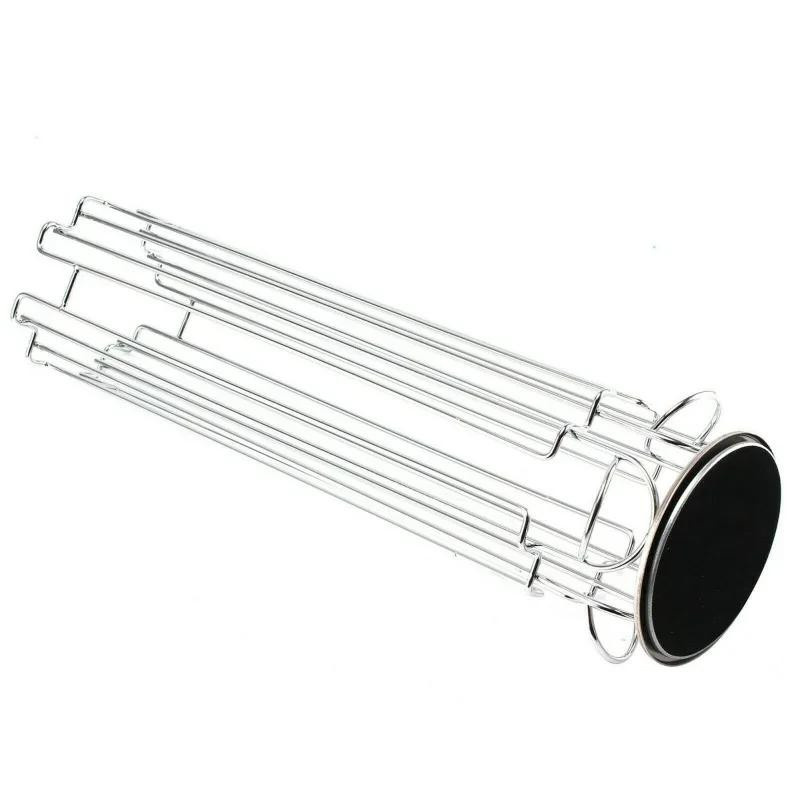 Drehbarer Kaffeekapselhalter aus Metall für 24 Kapseln von Yiran Furniture in Schwarz oder Silber - Bild 3