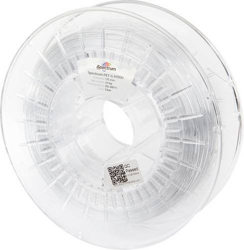 Spectrum Filaments 80412 PET-G HT100 Filament 1,75mm 500g Transparent - Bild 1