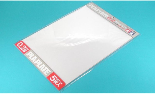 Tamiya Kunststoff-Platte, klar, 257x364mm - Bild 1