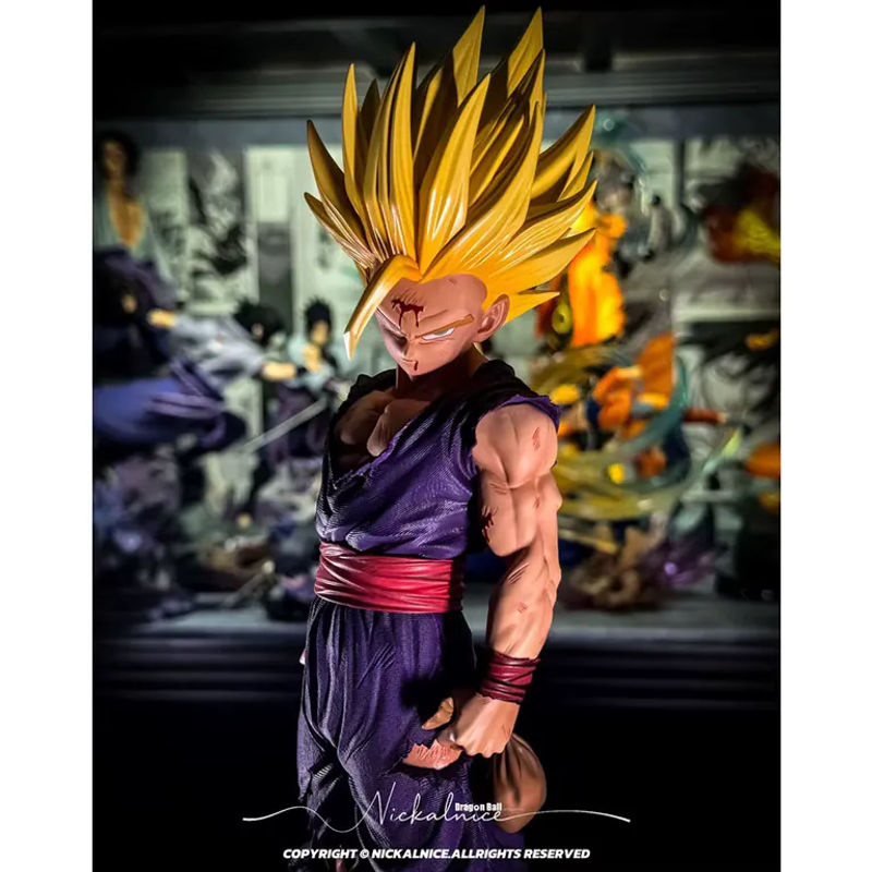 Bandai Dragon Ball Z Super Saiyan 2 Gohan Actionfigur aus PVC in Mehrfarbig als Anime-Statue und Sammlerstück - Bild 3