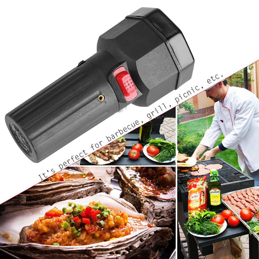 Koogeelife Grill Rotator Motor für BBQ mit USB Boost Kabel, Weiß - Bild 7