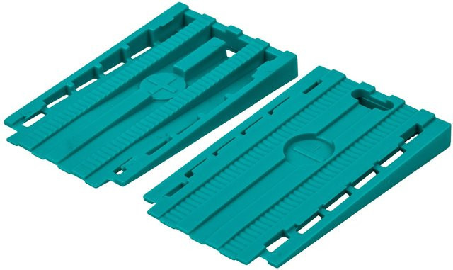 Wolfcraft Universal-Keile 30 Stück in Türkis - Bild 1