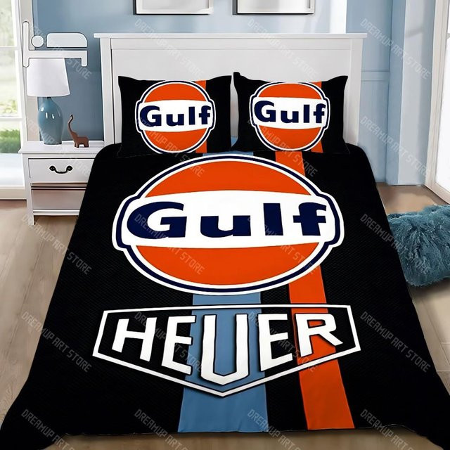 Bettwäscheset Lodestar mit G-GulfS Muster aus Mikrofaser, Bettbezug und Kissenbezug, Mehrfarbig, B/H: 150 x 200 cm - Bild 1
