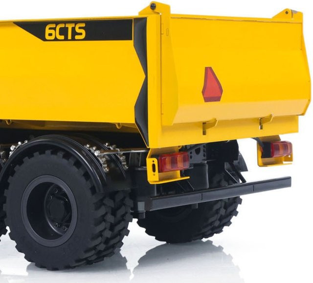 Wheelfun Dump Trailer KIT CUT Modell, 1:14, Metall, 2 Achsen, Hydraulisch - Bild 1