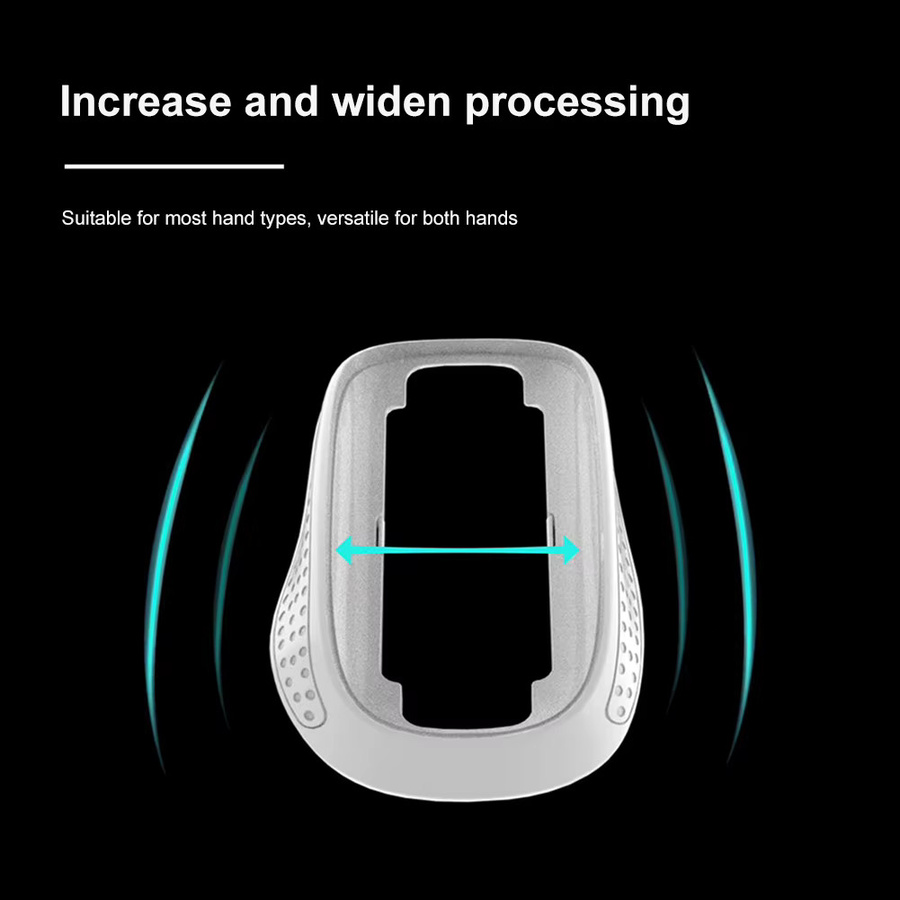 Apple Magic Mouse 2/3 Booster-Mausbasis in Weiß für verbesserten Komfort und rutschfesten Halt - Bild 2