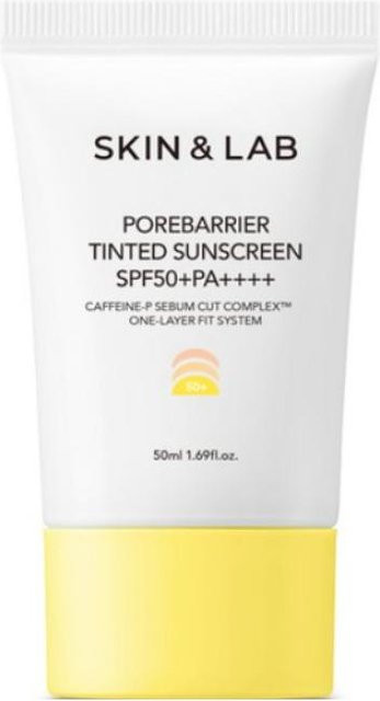 Skin&Lab Porebarrier Getönte Sonnencreme, 50 ml, White - Bild 1