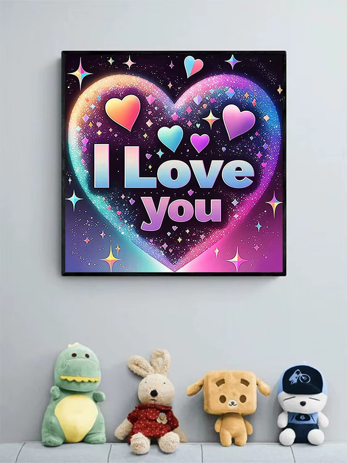EverShine 5D-Diamantgemälde Herz DIY-Mosaik-Stickerei für Erwachsene in Multicolour - Bild 4