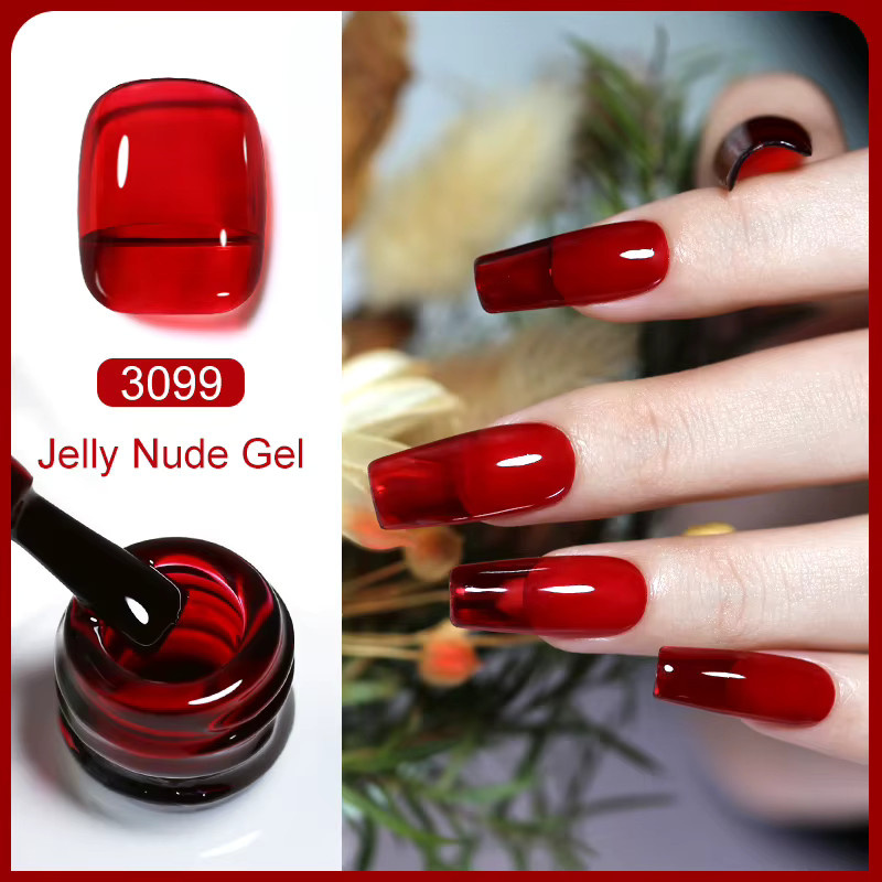 Clou Beaute Nagellack, Nude Pink Red, Glänzend, Unisex - Bild 3