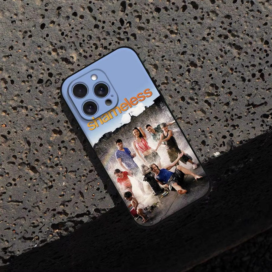 Shameless TV-Show Handyhülle aus schwarzem Silikon für iPhone 17 16 15 14 13 12 11 Pro Max Mini X Xs XR - Bild 5