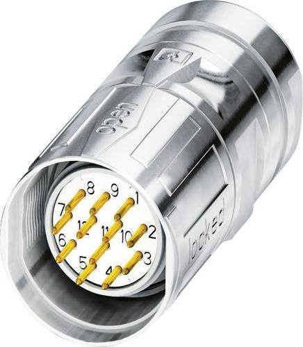 Phoenix Contact M23 Kabelsteckverbinder CA-17P1N8A8007S in Silber - Bild 1
