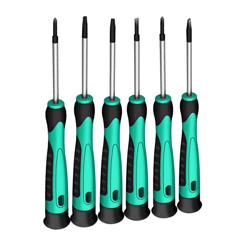 AXE SHAN 6-teiliges Präzisions-Elektronik-Schraubendreher-Set für Handy, Computer und Kamera zur professionellen Reparatur - Bild 6