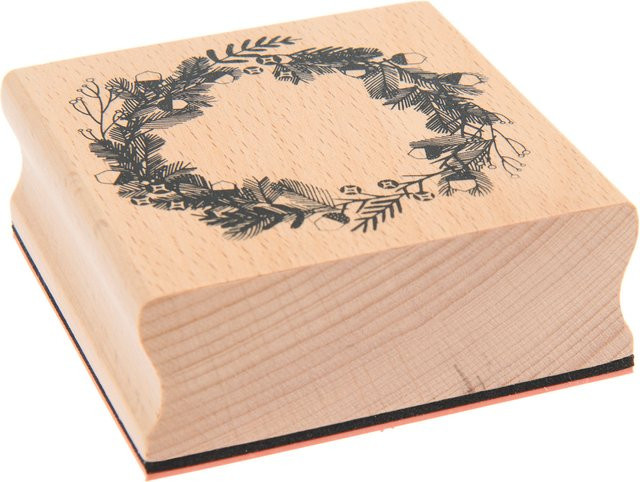 Rico Design Paper Poetry Stempel Put a Bow on It aus Holz - Bild 1