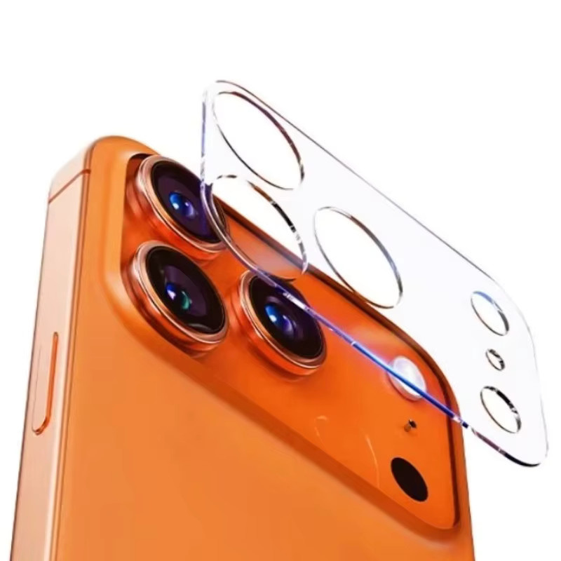 2er Set HD Kamera Schutzfolie für iPhone 17 Pro Max, iPhone 17 Pro Air und iPhone 17 Pro, Objektiv Glas Schutzabdeckung, transparent - Bild 2