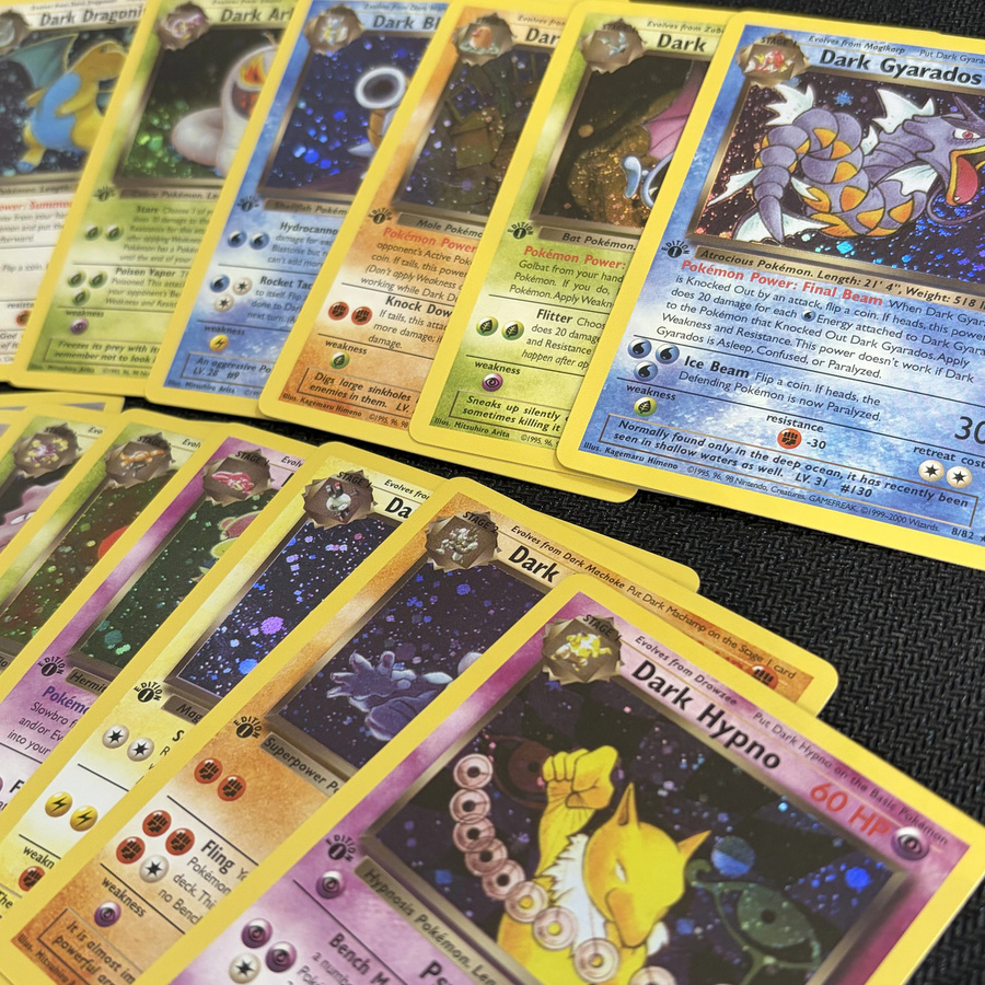 Bandai Pokémon Team Rocket 1st Edition Sammel-DIY-Karten, 2000-teiliges Set - Bild 3