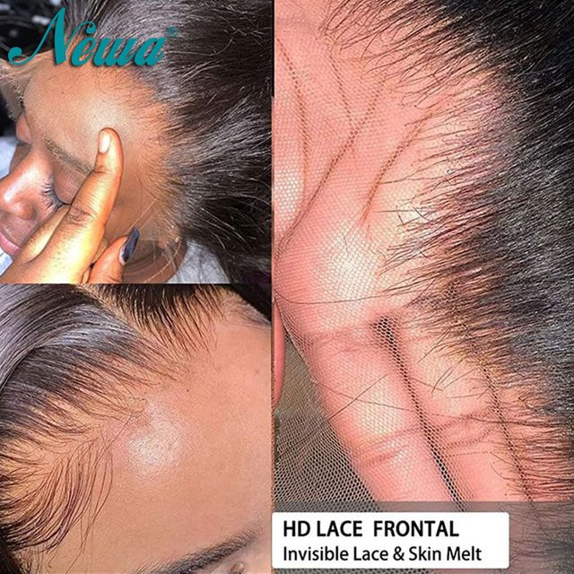 Newa Hair HD Lace Frontal, Straight & Body Wave, Schweizer HD-Spitzenverschluss - Bild 1