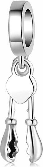 YIRAN Jewelry Anhänger Pfannkuchenwender Schneebesen Spatel, 925 Silber, Damen - Bild 1