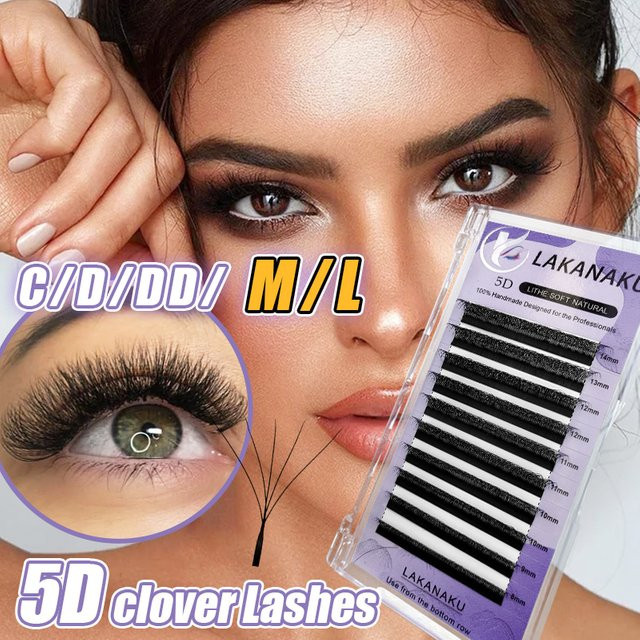 LAKANAKU Wimpern, Black, Natürlich - Bild 1