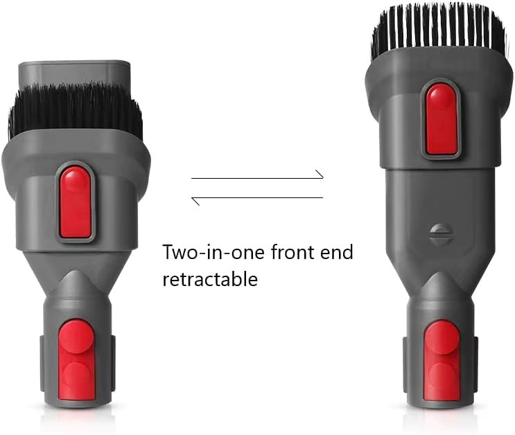 Kombinationswerkzeugbürste für Dyson Staubsauger Gen 5 V15 V11 V10 V8 V7 Absolute Animal Motorhead Trigger Torque Drive in Grau, B/T/H: 17,5 x 3,5 cm - Bild 2
