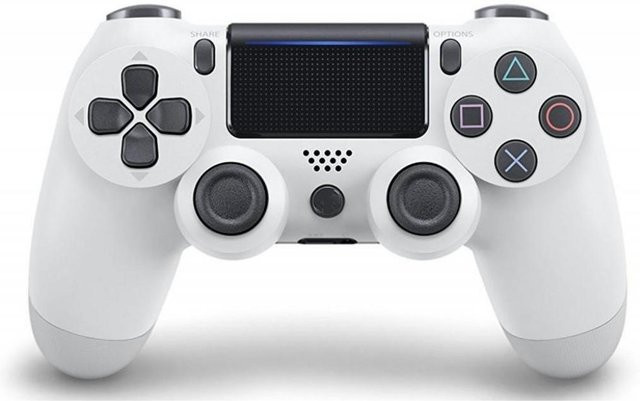 Sony DualShock 4 Wireless-Controller für PlayStation in Weiß und Schwarz, refurbished - Bild 1
