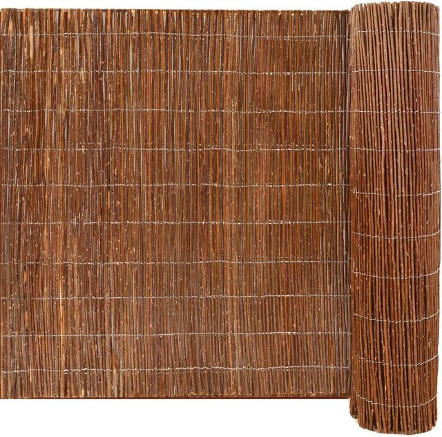 urfence Sichtschutz aus Weide in Braun, blickdicht, B/H: 100 x 300 cm - Bild 1