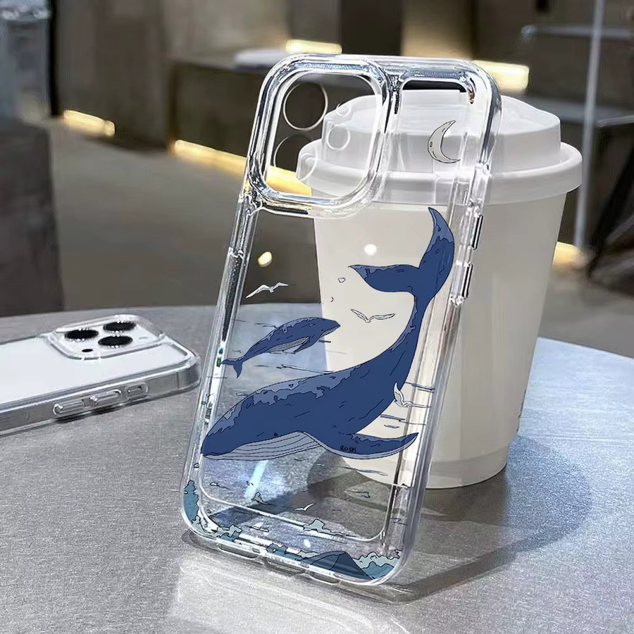 Silikon-Handyhülle mit Fisch-Motiv für Samsung Galaxy S25 Ultra und S24 FE - Bild 2