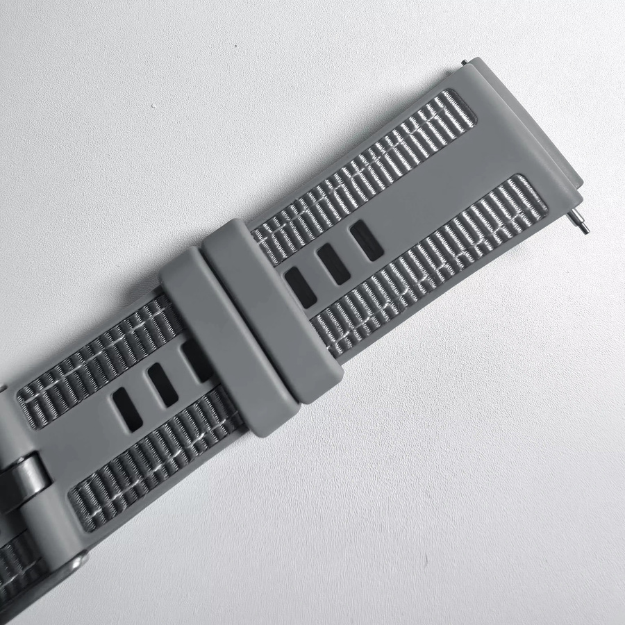 Xiaomi Uhrenarmband Silikon, 22 mm, Schwarz, Unisex - Bild 3