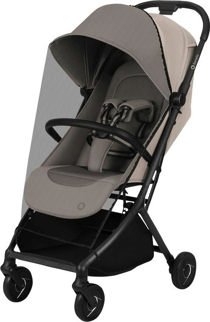 Lionelo Buggy SIA Travel Buggy in Beige mit Federung und Schwenkrädern - Bild 1
