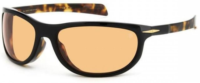 David Beckham DB 7117 S Sonnenbrille, Herren, Vollrand, rechteckig, beige, Acetat - Bild 1