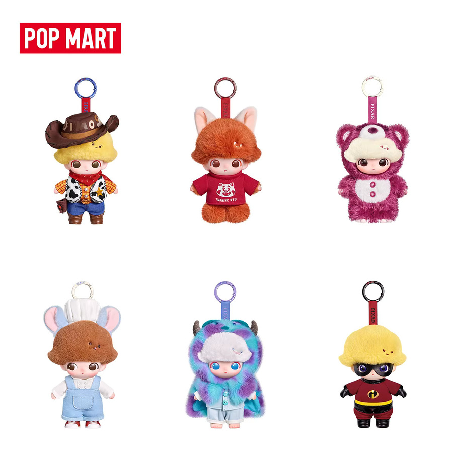POP MART Dimoo World x Pixar, Vinyl-Plüsch-Anhänger, Actionfigur, ab 14 Jahren - Bild 4