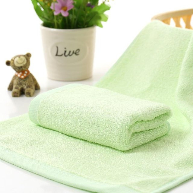 Yiran Furniture Bambus-Kohlefaser Handtuch weich und saugstark für Beauty und Make-up Entfernung, B/H: 30 x 60 cm - Bild 1
